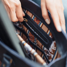 Load image into Gallery viewer, Andean Laptop Bag in Navy