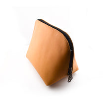 Load image into Gallery viewer, Clamshell Dopp Kit in Camel