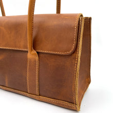 Load image into Gallery viewer, East-West Shoulder Bag in Cognac