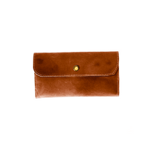 Load image into Gallery viewer, Leather Wallet in Cognac