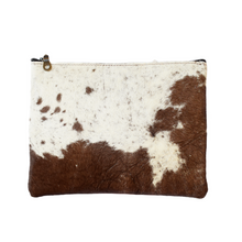 Load image into Gallery viewer, Cowhide Hand Clutch