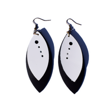 Load image into Gallery viewer, Double Leaf Earrings
