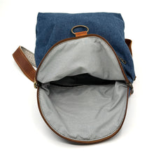 Load image into Gallery viewer, Relaxed Crossbody Backpack in Denim
