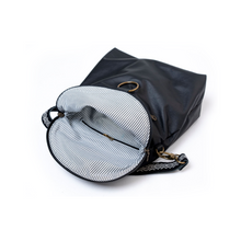 Load image into Gallery viewer, Relaxed Crossbody Backpack in Black