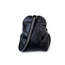 Load image into Gallery viewer, Relaxed Crossbody Backpack in Black
