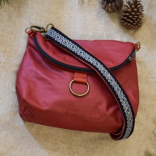 Load image into Gallery viewer, Relaxed Crossbody Backpack in Red