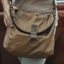 Load image into Gallery viewer, Relaxed Crossbody Backpack in Wheat
