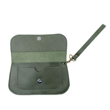 Load image into Gallery viewer, Wristlet Wallet in Sage