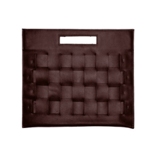 Load image into Gallery viewer, Woven Laptop Clutch in Walnut
