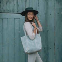Load image into Gallery viewer, Double-Dutch Tote in Glacial Gray