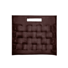Load image into Gallery viewer, Woven Laptop Clutch in Walnut
