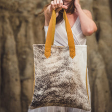 Load image into Gallery viewer, Cowhide Road Trip in Brindle