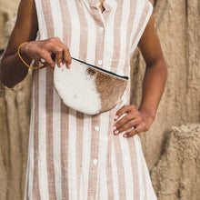 Load image into Gallery viewer, Half-Moon Wristlet in Pinto