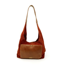 Load image into Gallery viewer, Elevated Hobo in Copper Suede
