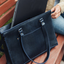 Load image into Gallery viewer, Andean Laptop Bag in Navy
