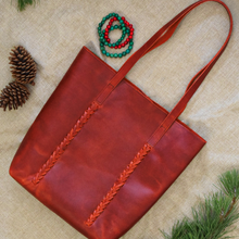 Load image into Gallery viewer, Double-Dutch Tote in Red
