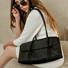 Load image into Gallery viewer, East-West Shoulder Bag in Black
