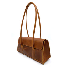 Load image into Gallery viewer, East-West Shoulder Bag in Cognac
