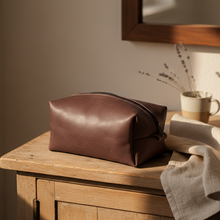 Load image into Gallery viewer, Dopp Kit in Distressed Walnut
