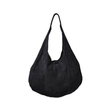 Load image into Gallery viewer, Hobo in Black Suede
