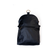 Load image into Gallery viewer, Relaxed Crossbody Backpack in Black
