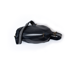 Load image into Gallery viewer, Relaxed Crossbody Backpack in Black
