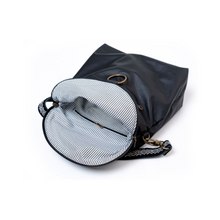 Load image into Gallery viewer, Relaxed Crossbody Backpack in Black
