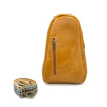 Load image into Gallery viewer, Sling Crossbody Backpack in Amber
