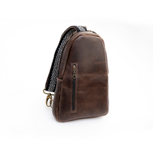 Load image into Gallery viewer, Sling Crossbody Backpack in Mocha
