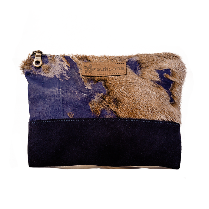 Funky Cowhide Pouchlet