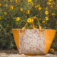 Load image into Gallery viewer, Speckled Two-Tone Tote
